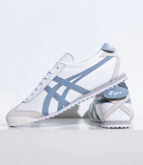 Branded Tiger Sneakers Mexico 66 White Blue Ice