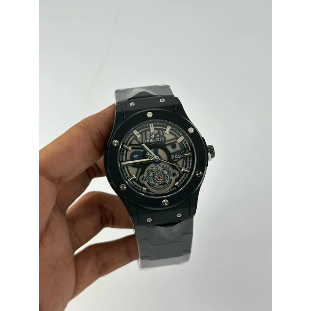 Hublot Watch Big Bang Black Metal For Men (SW449)
