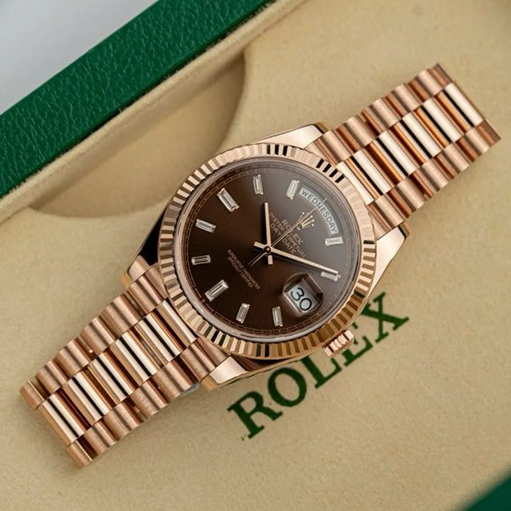 Rolex Watch Day-Date Automatic For Men (BOT678)
