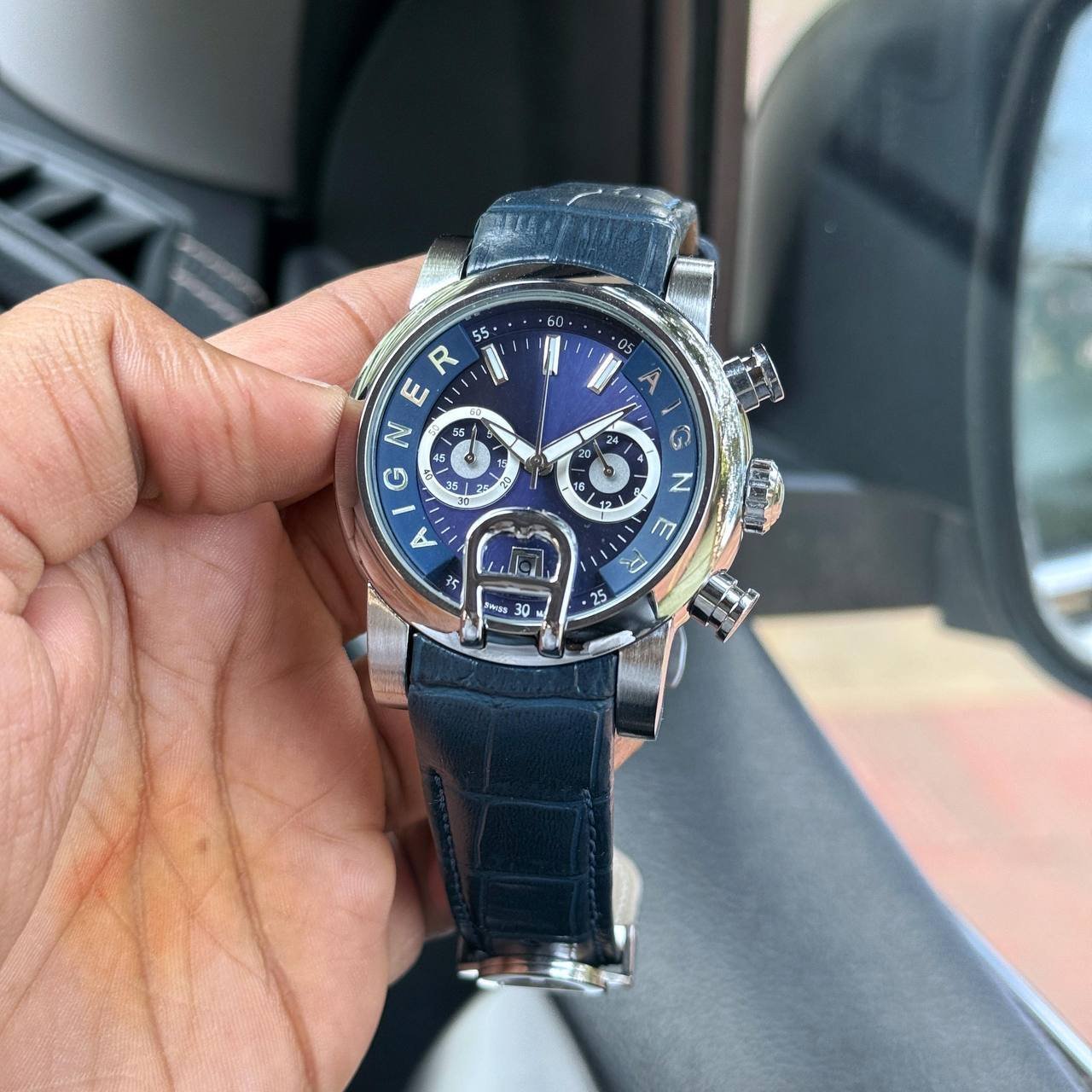 AIGNER Bari Chronograph blue