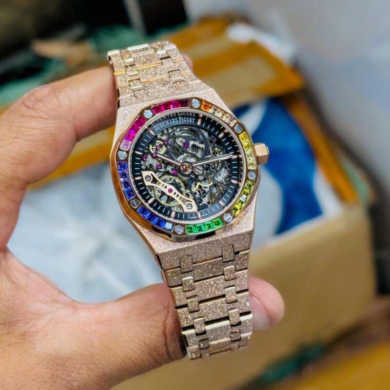 AUDEMARS PIGUET ROYAL OAK FROSTED GOLD