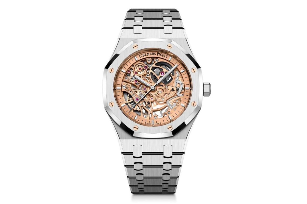 Audemars Piguet Royal Oak Skeleton Salmon