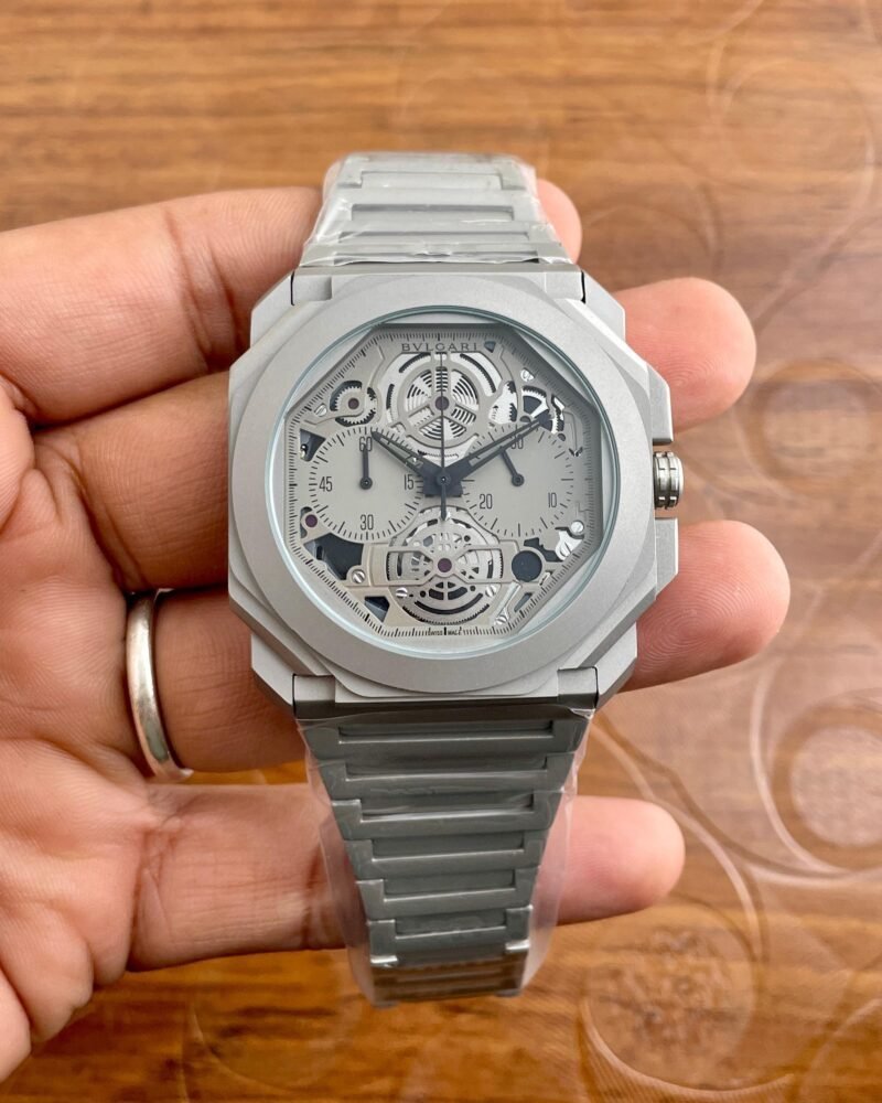 Bvlgari Chronograph Grey Met