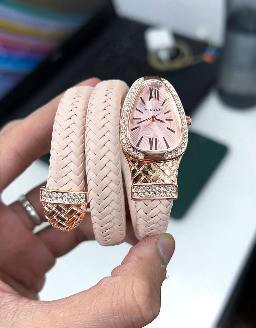 BVLGARI Serpenti Ever Rose Gold & Pink