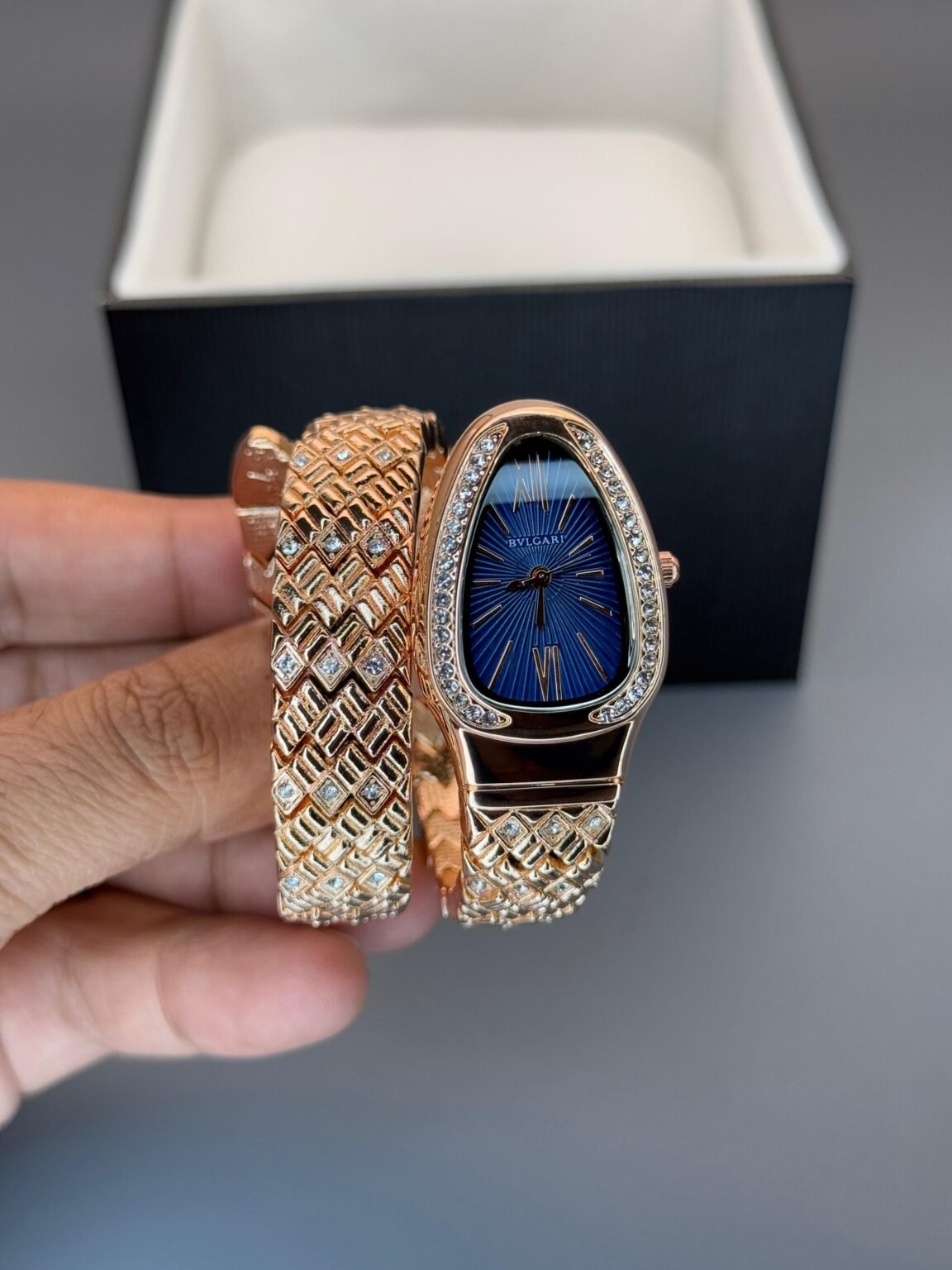 Bvlgari Snake Oval Watch