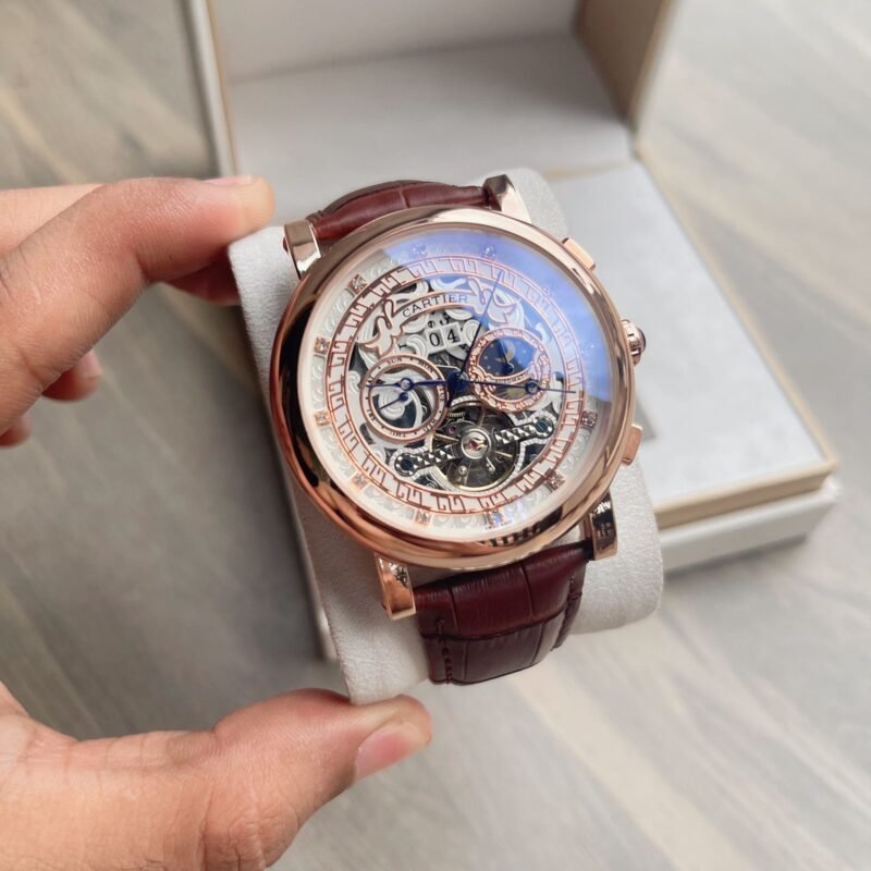 Cartier SunMoon Rotating Tourbillon Machinery