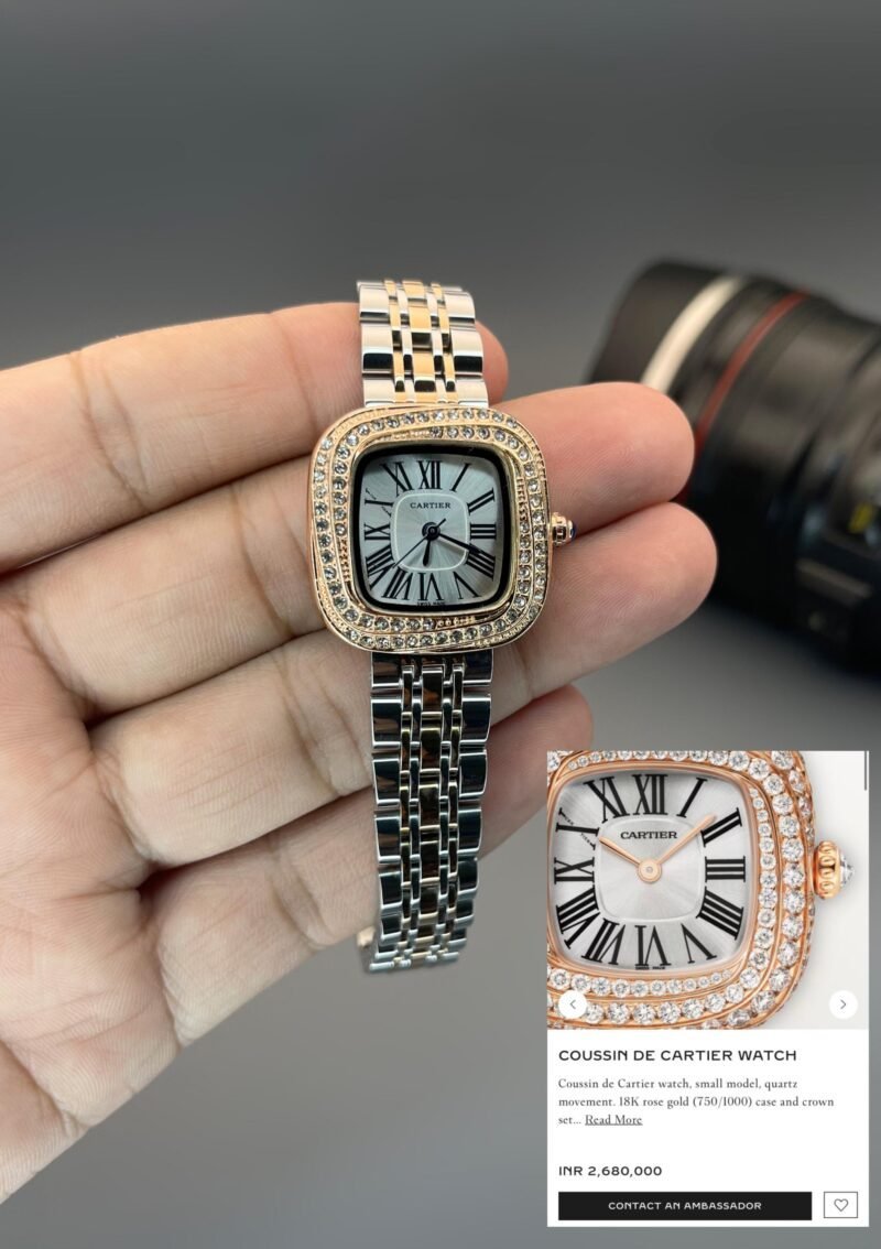 CARTIER TORTUR WHITE DIAMOND