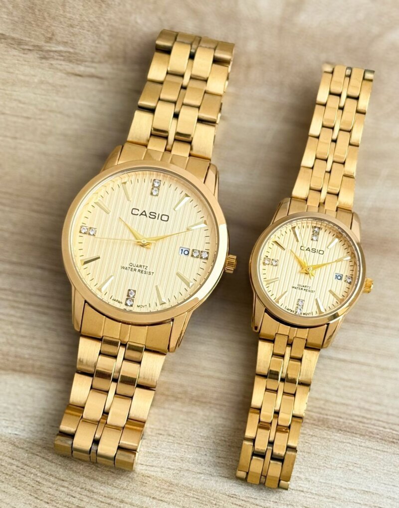 CASIO 7AAA PREMIUM COUPLE WATCH