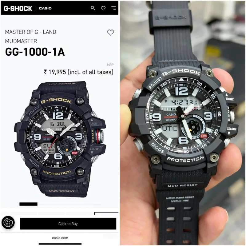 CASIO G SHOCK GG1000-1A 7AA PREMIUM