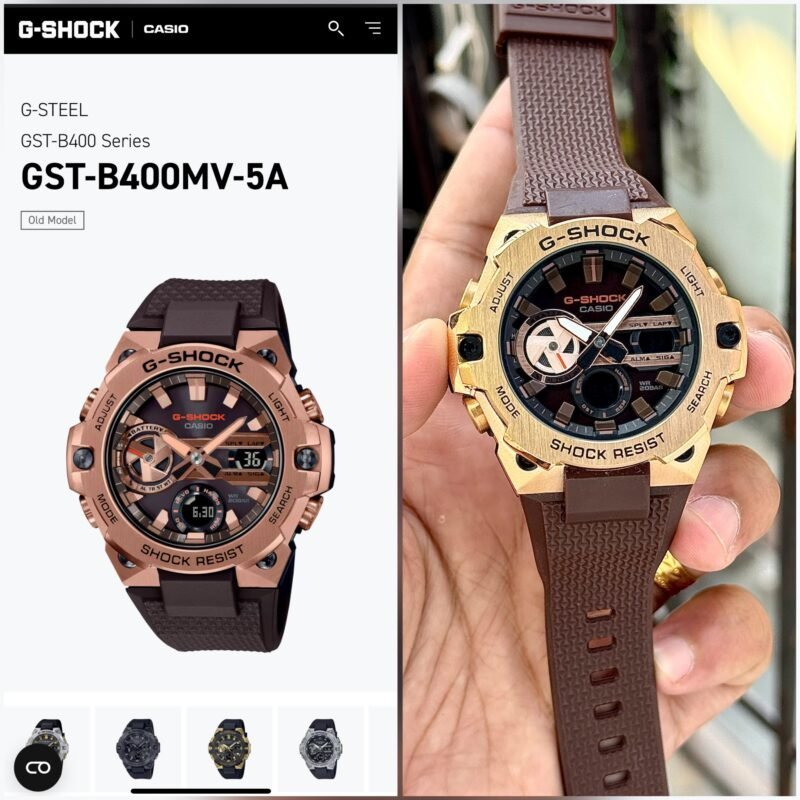 CASIO G SHOCK GSTB400-1A 7AA PREMIUM