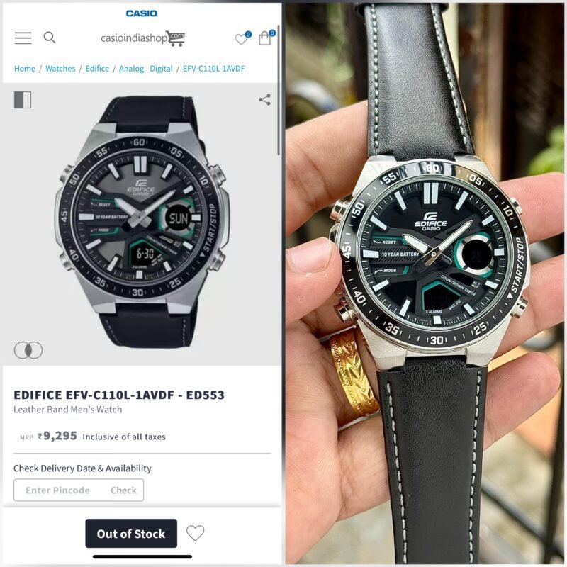 Edifice Casio EFV-C110l-1AVDF