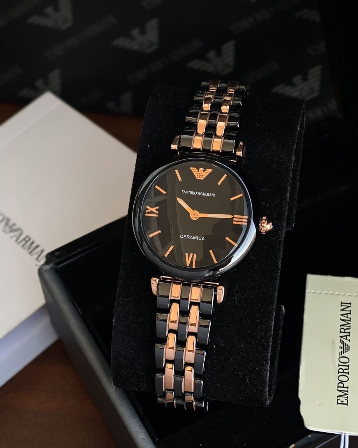 Emporio Ar-mani Black ceramic