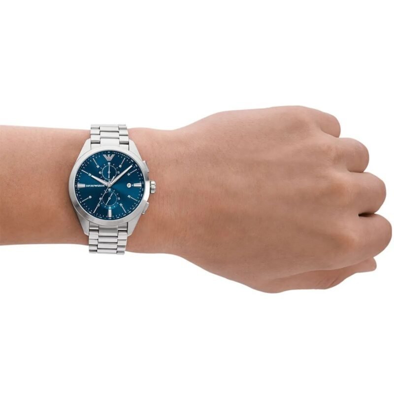 Emporio Armani Blue Sunray Dial