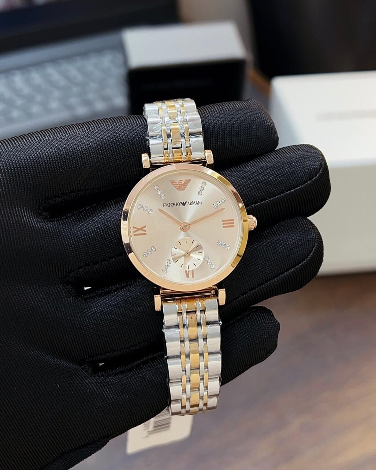 Emporio Armani Gold Silm