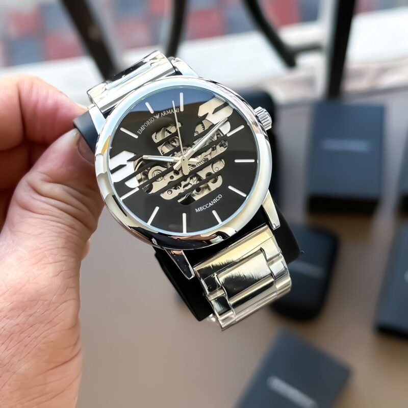 Emporio Armani Meccanico Silver