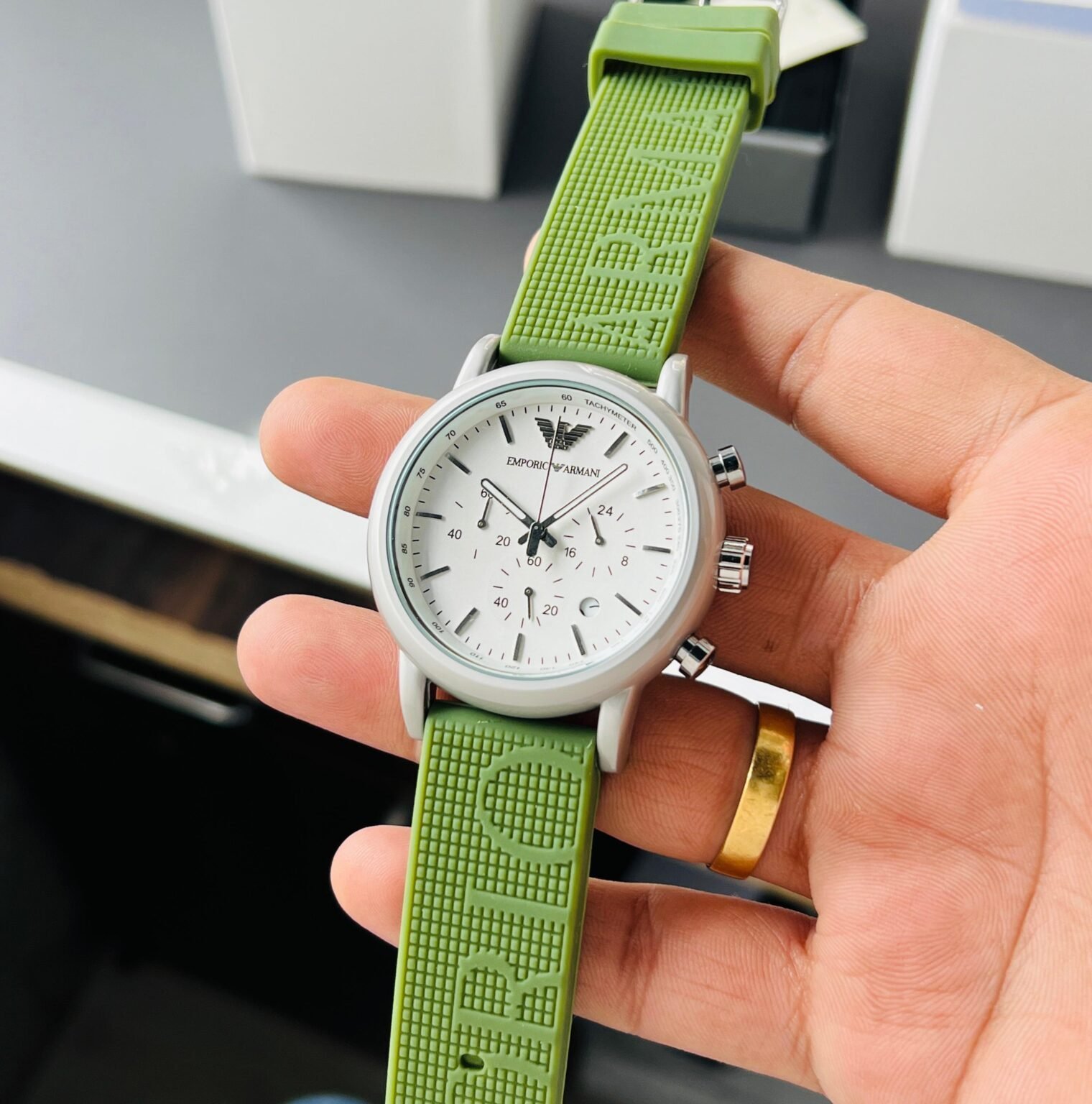 Emporio Armani Sports Green