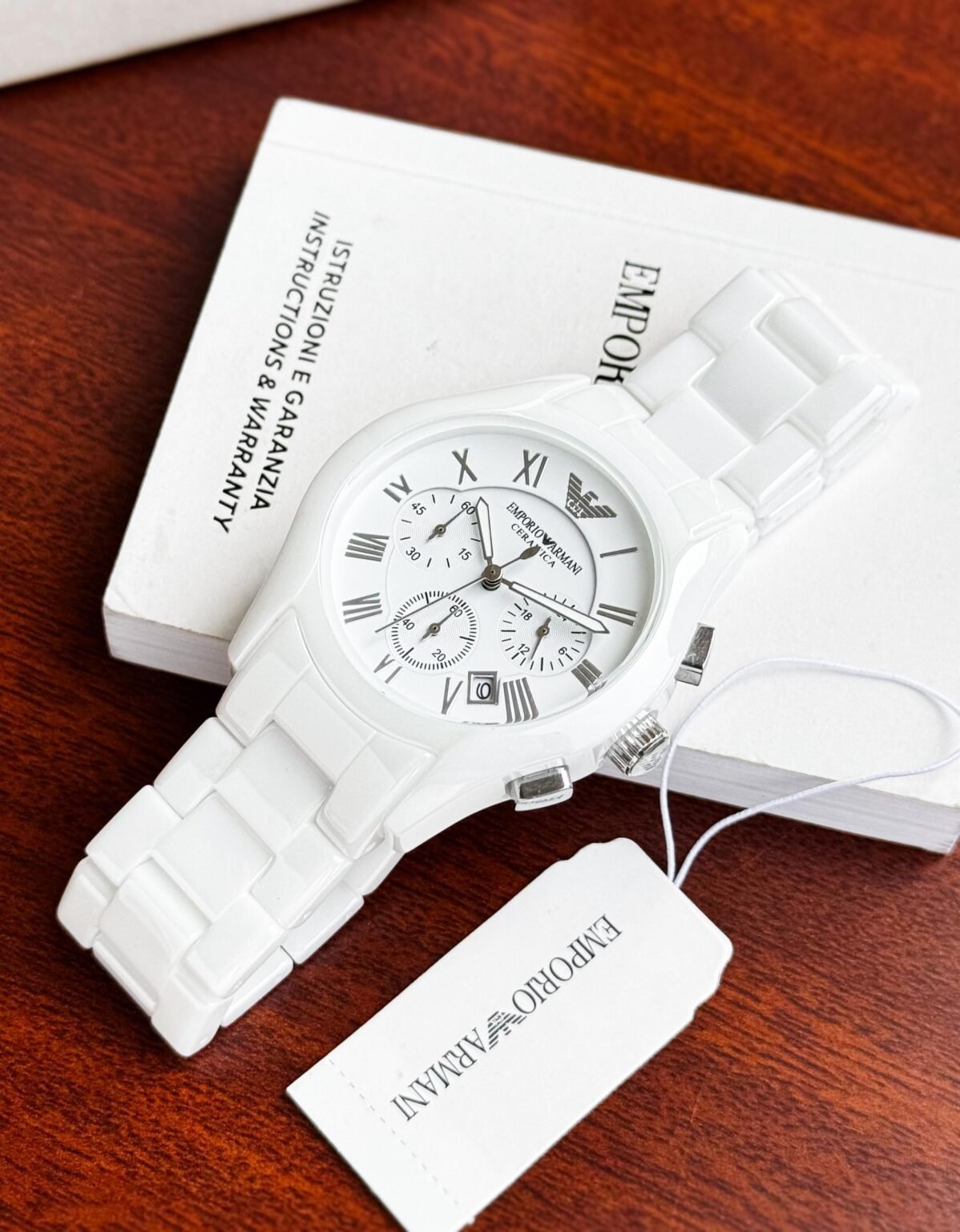 Emporio Armani White Ceramica