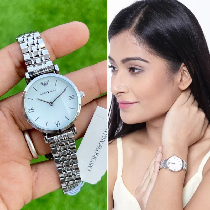 EMPORIO ARMANI WHITE-DAIL