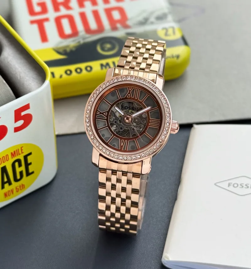 FOSSIL 7AA PREMIUM AUTOMATIC ROSEGOLD