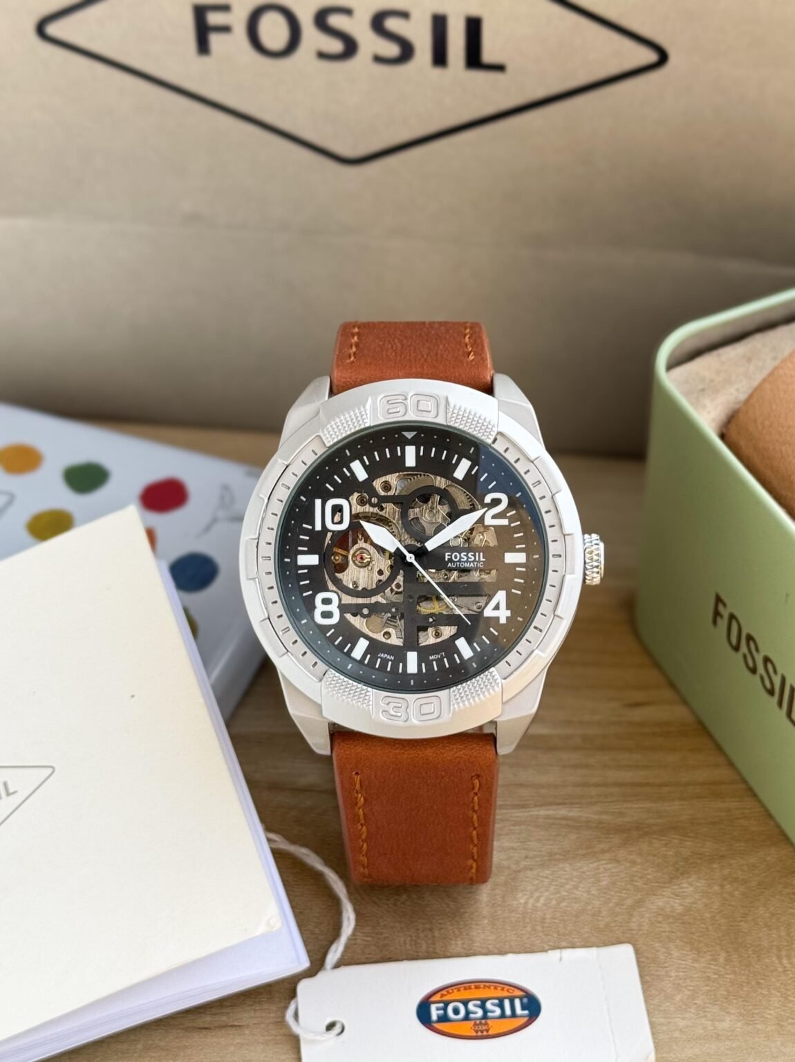 Fossil Bronson Brown Leather