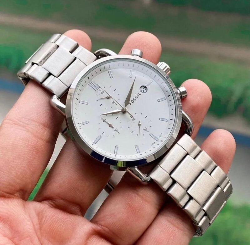 Fossil Commuter Silver