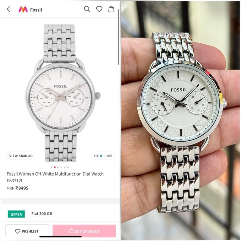 FOSSIL ES37121 OFF WHITE PREMIUM