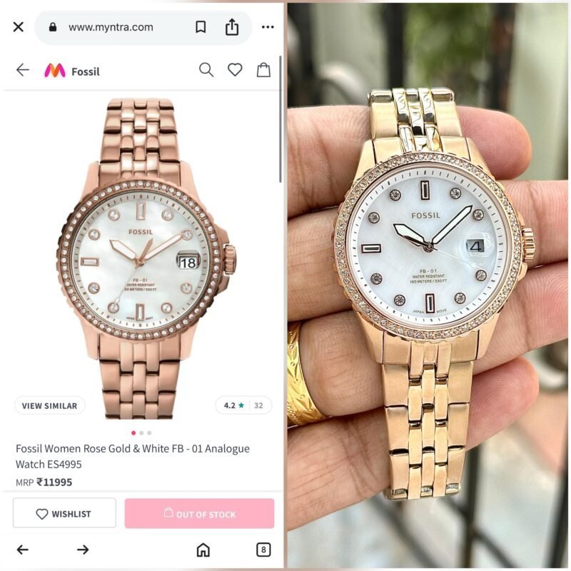 FOSSIL FB-01 ROSEGOLD PREMIUM
