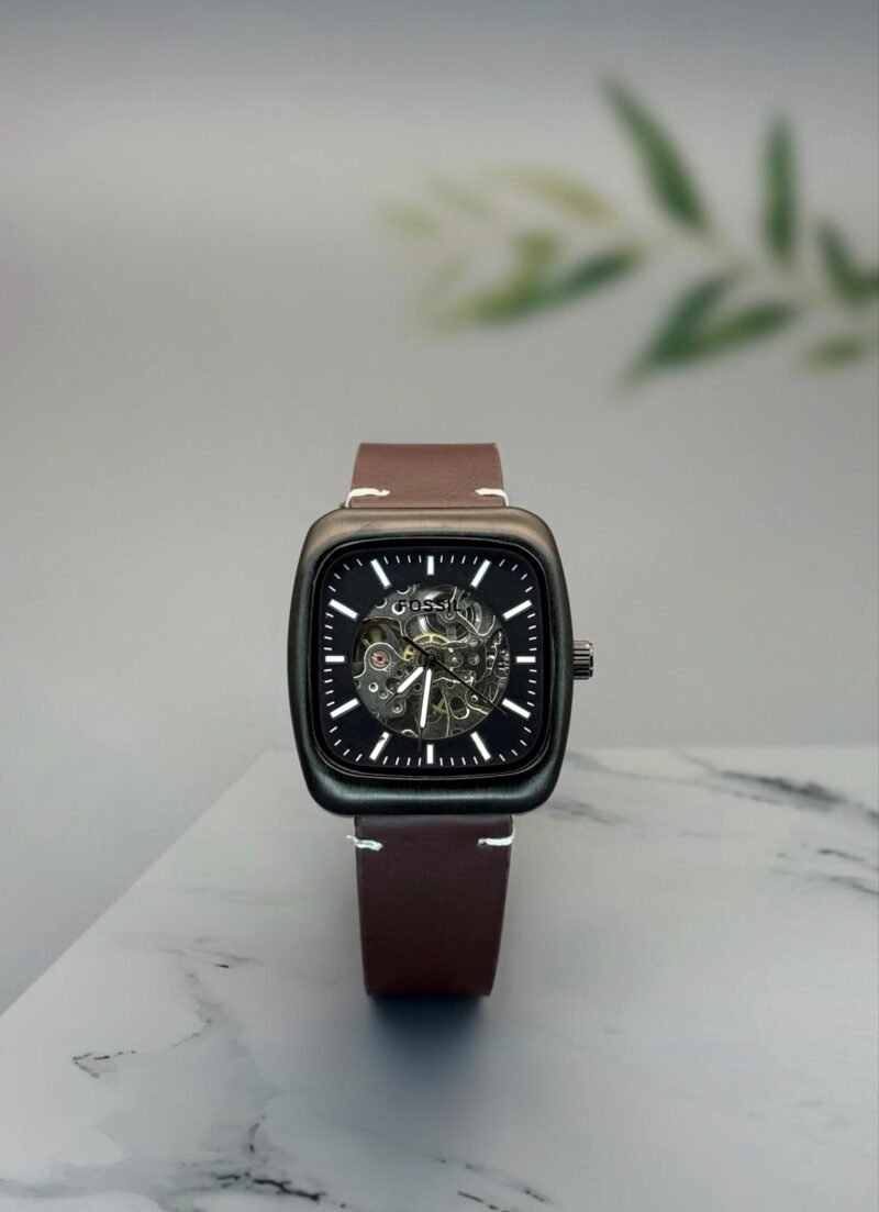 FOSSIL FSA BLACK DIAL AUTOMATIC