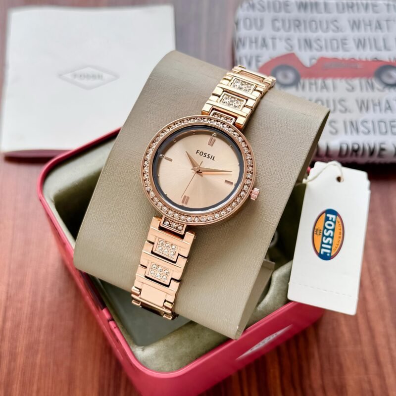 FOSSIL KARLI BQ3181 7AA PREMIUM ROSEGOLD