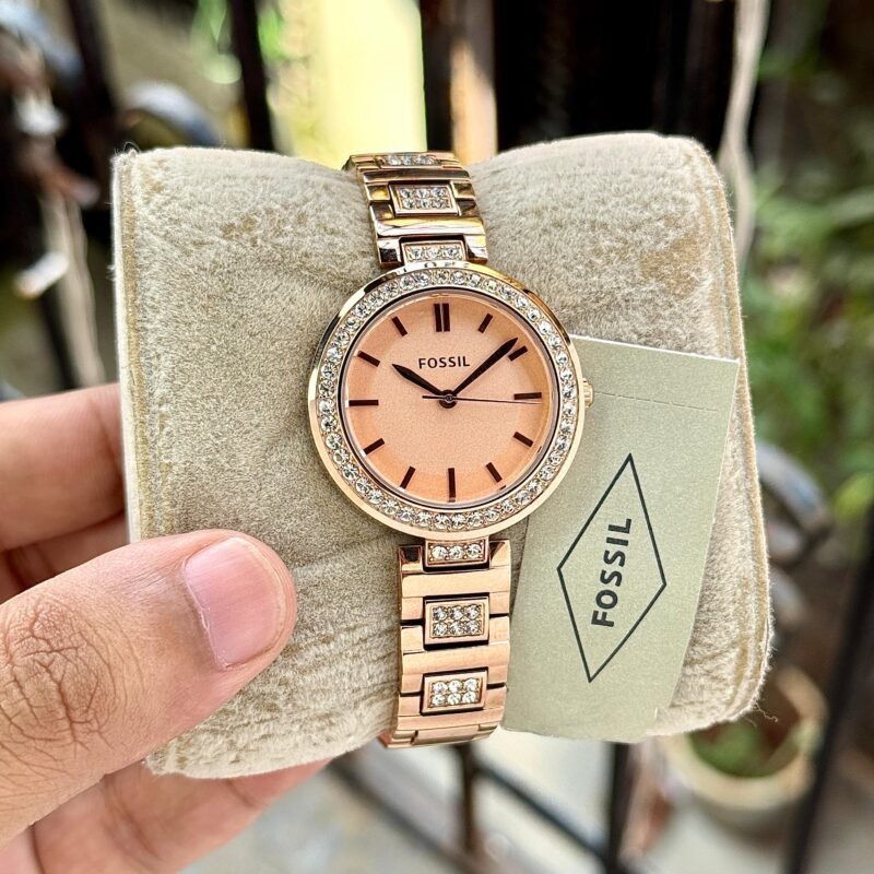 Fossil Karli BQ3181 Rose Gold