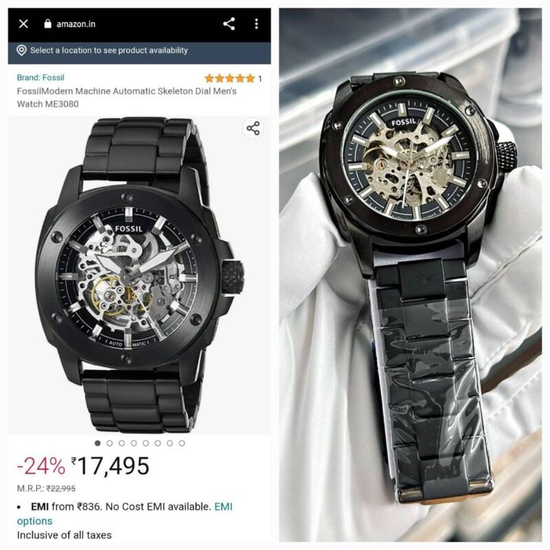 Fossil Modern Machine Automatic ME3080