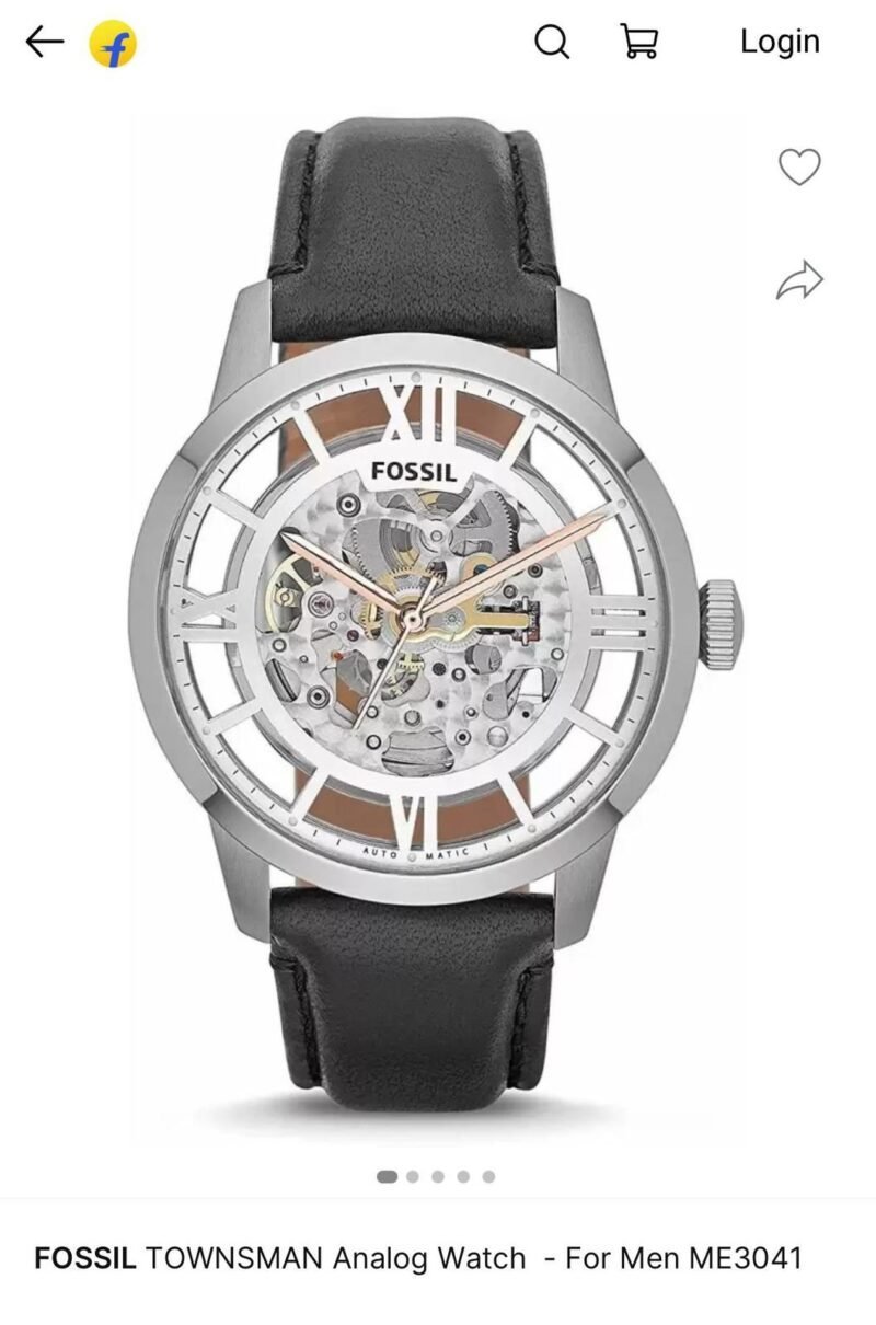 FOSSIL SKELETON DIAL 7A ORIGINAL