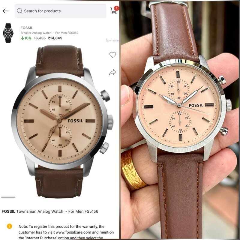 FOSSIL TOWNSMAN ANALOG PREMIUM