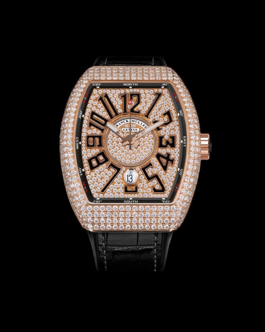 Franck Muller Rose Gold Diamond