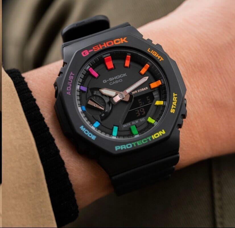 G-Shock GA-2100 Rainbow Edition