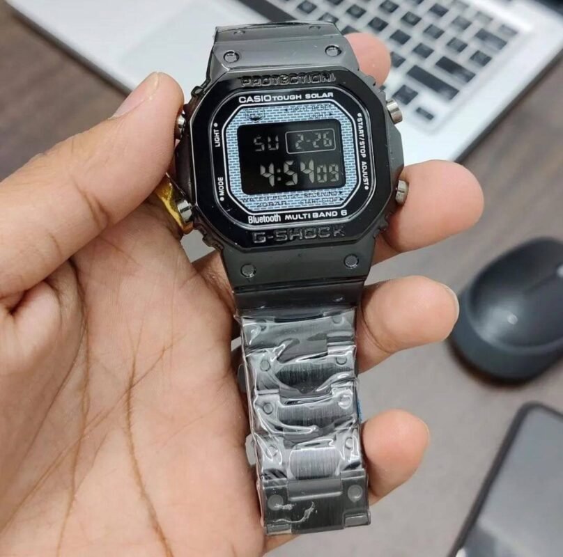 G Shock Metal Black