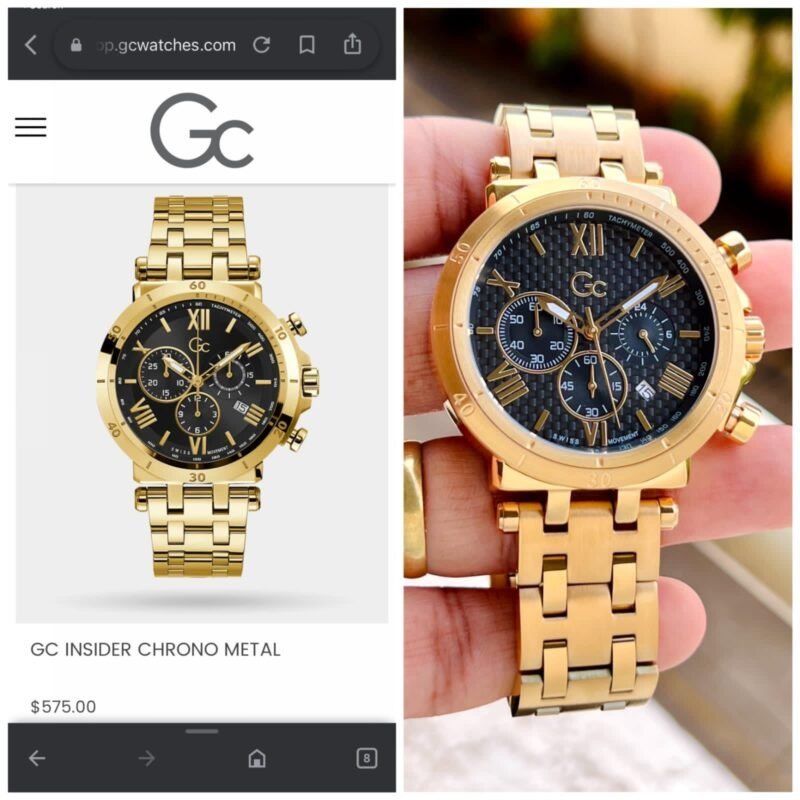 GUESS INSIDER CHRONOGRAPH XL