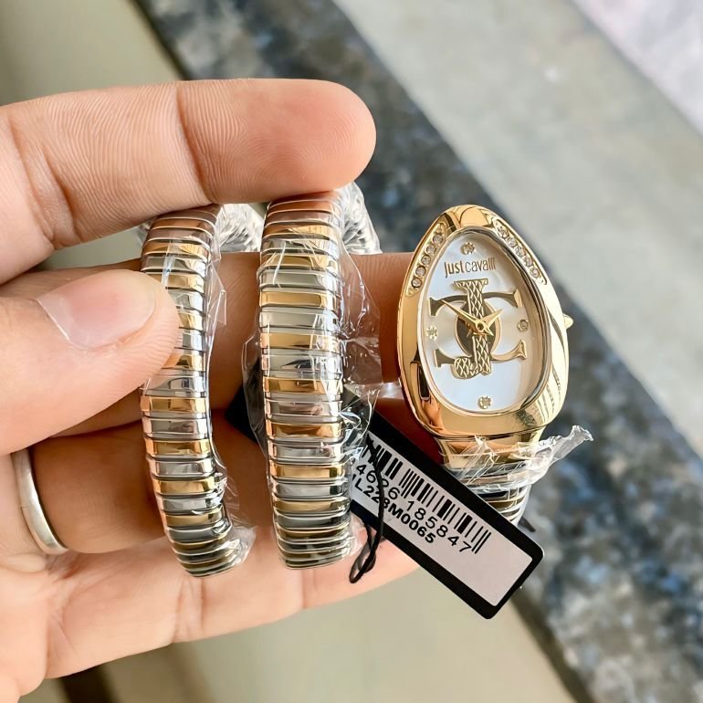 JUSTCAVALLI VEZZOSO SILVER