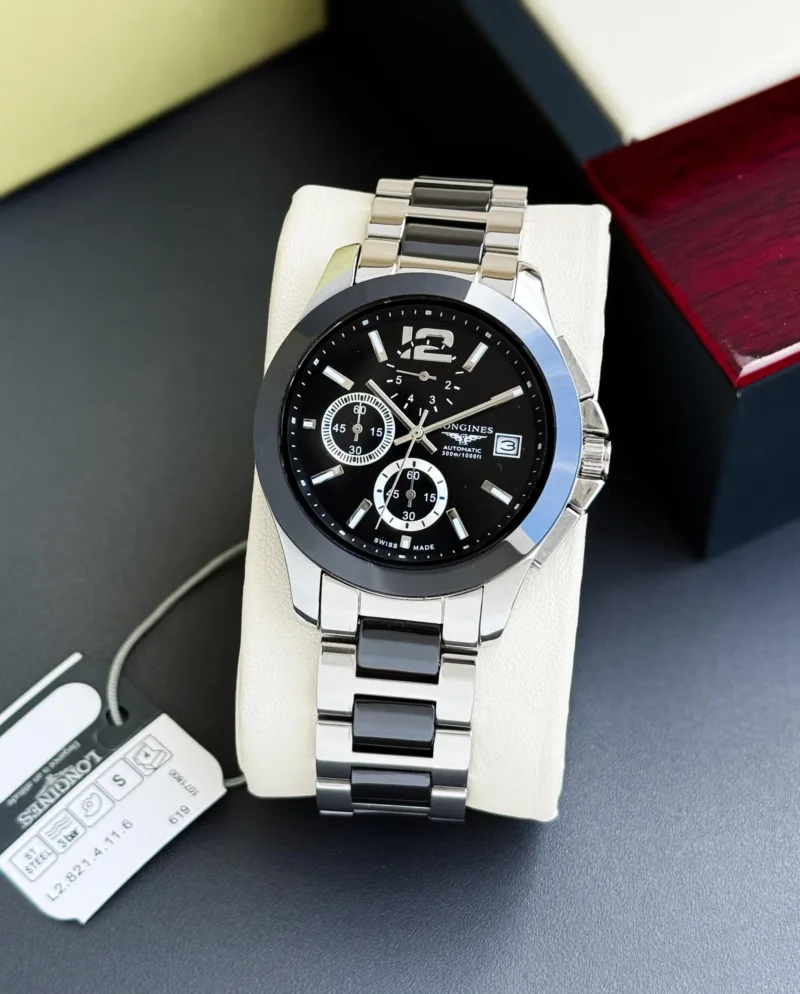 LONGINES ELEGANT 7AAA PREMIUM BLACK DIAL