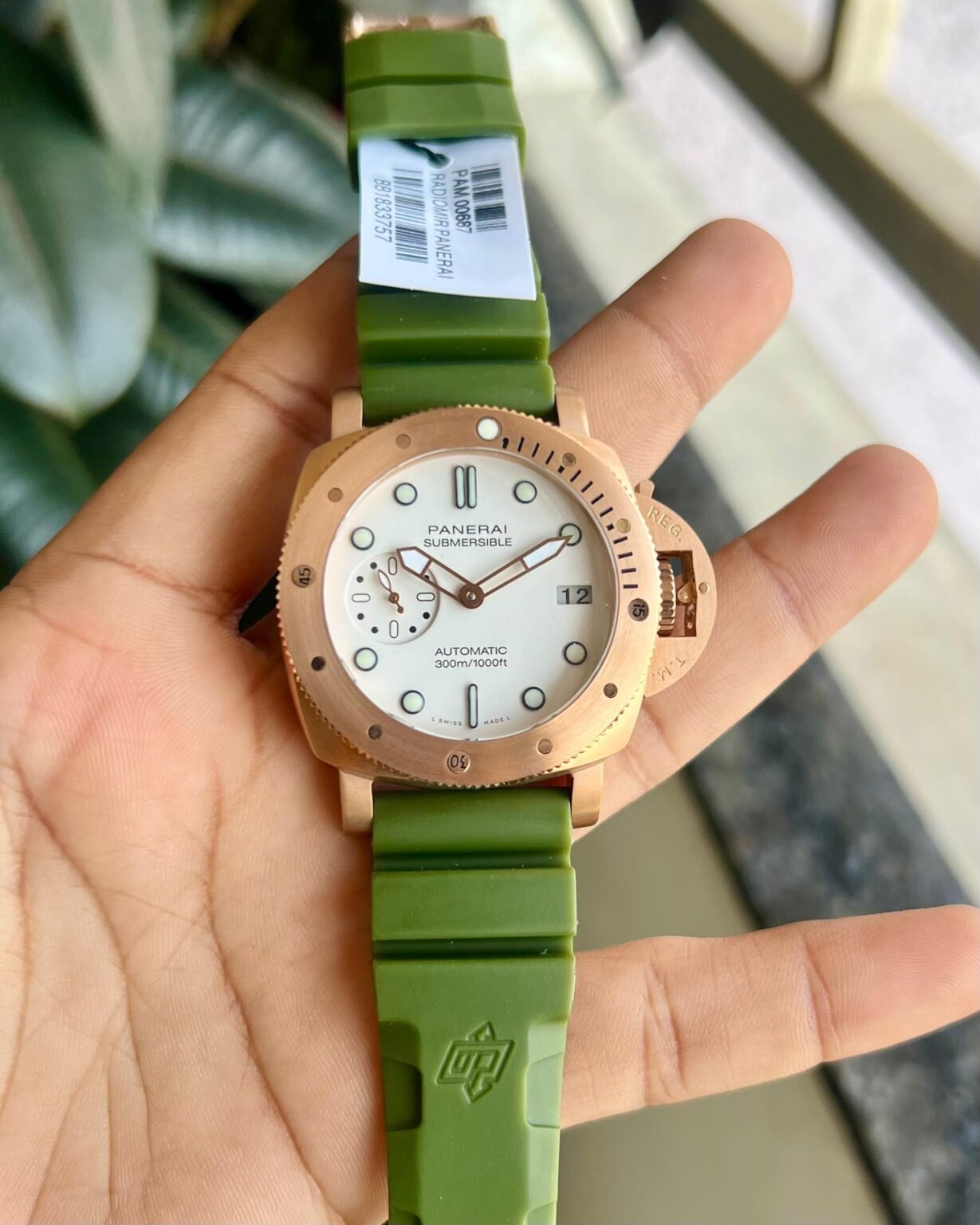 Luminor Panerai 87 Green