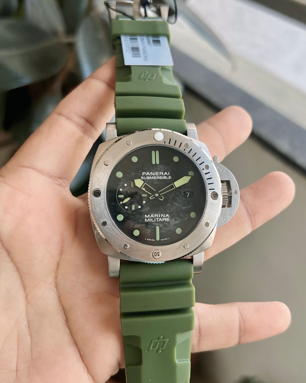 Luminor Panerai Submersible Bianco