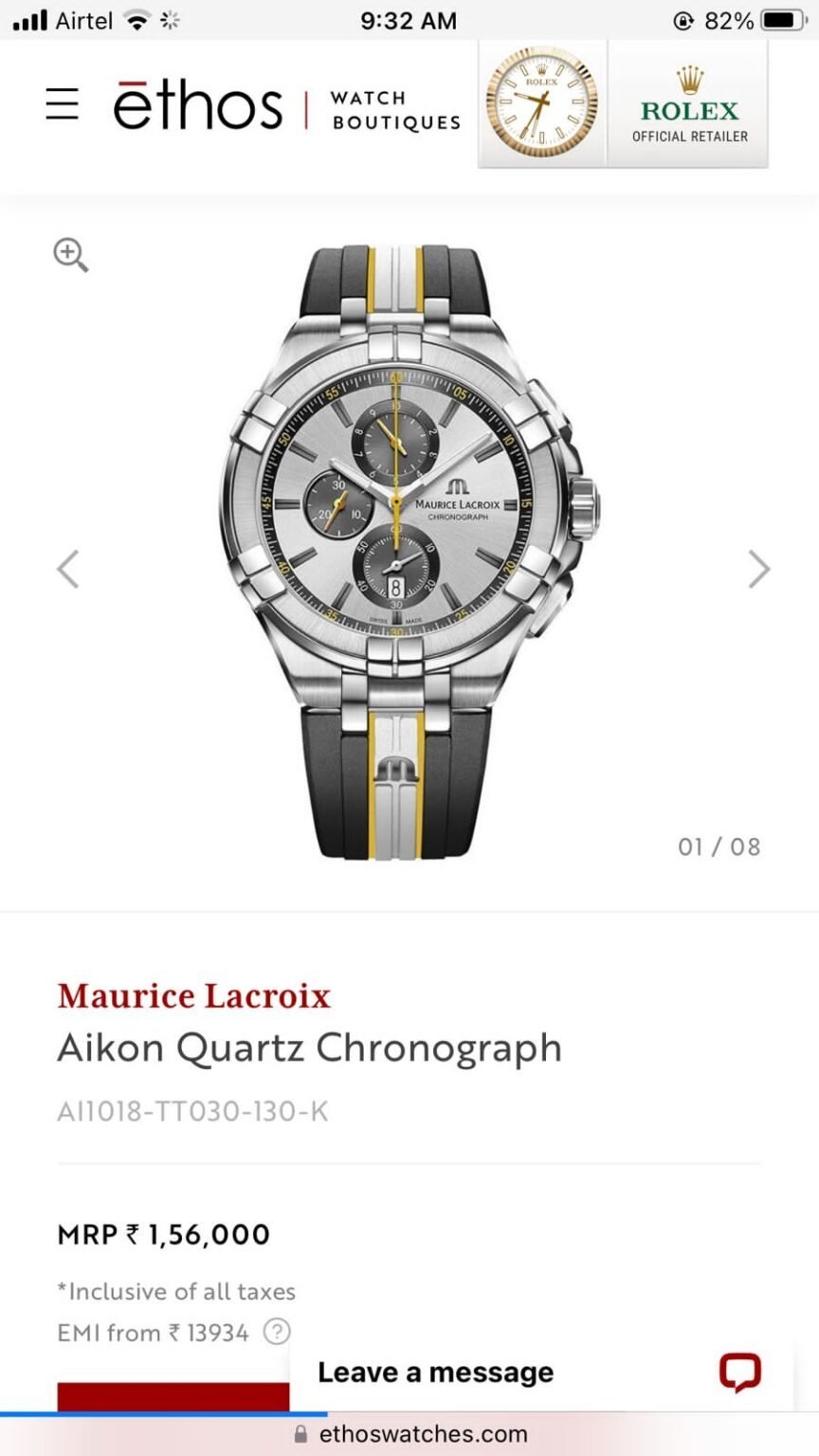 Maurice Lacroix Aikon Quartz Chronograph