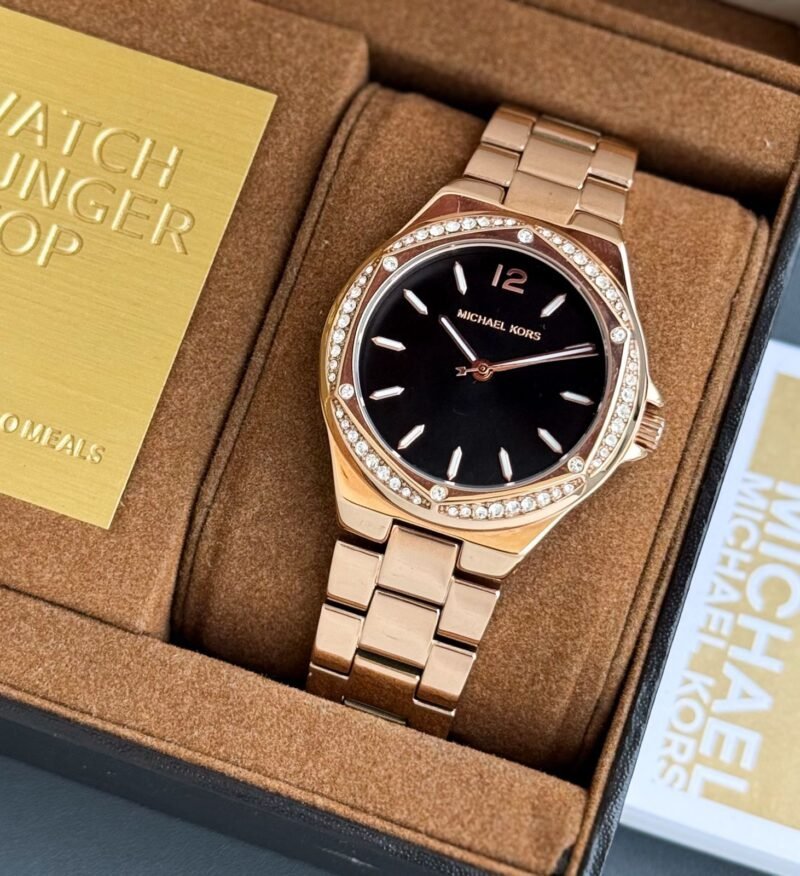 MICHAEL KORS 7A PREMIUM BLACK DIAL