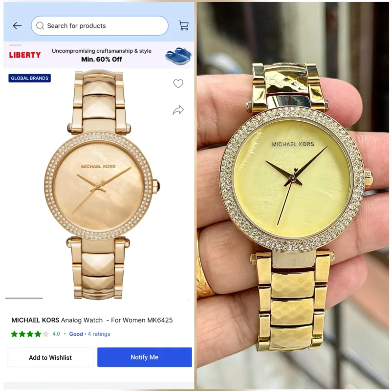 MICHAEL KORS DARCI MK6425 GOLDEN