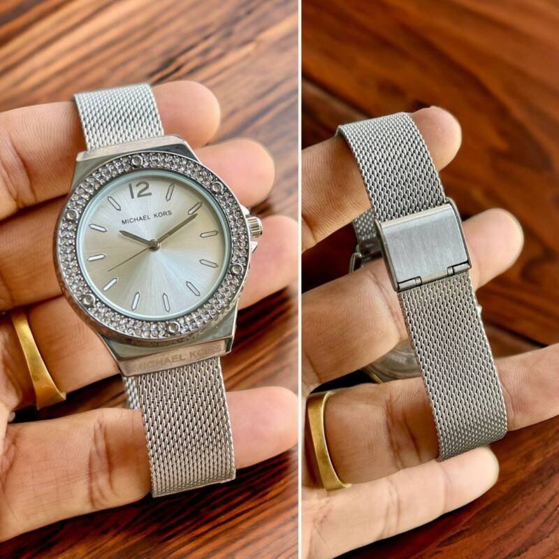 MICHAEL KORS LENNOX STEEL MESH BRACELET