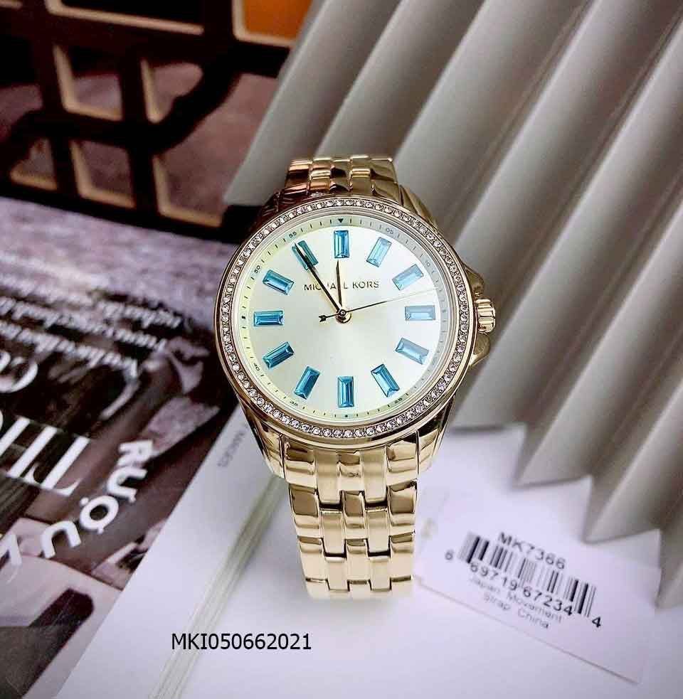 Michael Kors Mini Pilot Pave Gold