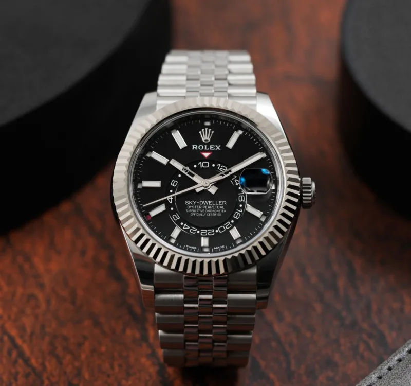 ROLEX CLASSIC SKY-DWELLER 7AAA PREMIUM BLACK DIAL